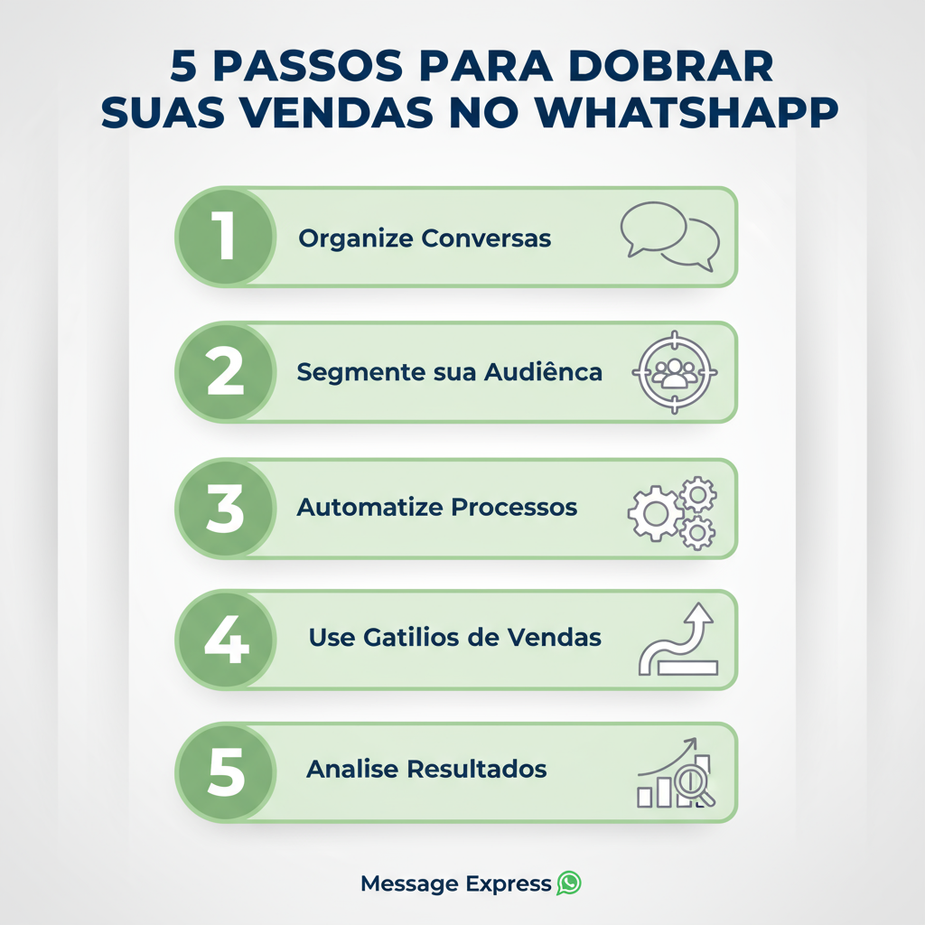 5 passos para vender mais com whatsapp